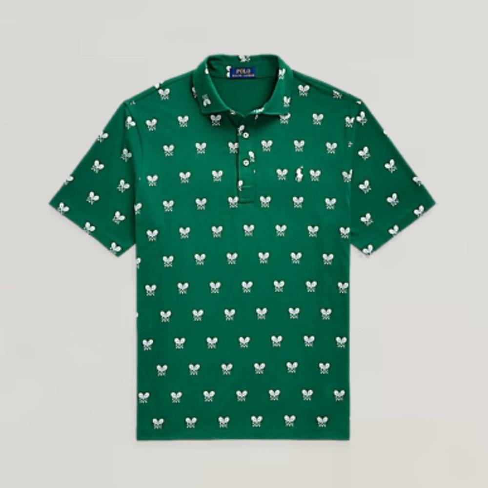 Polo Ralph Lauren Racquet Print Soft Touch Polo Shirt